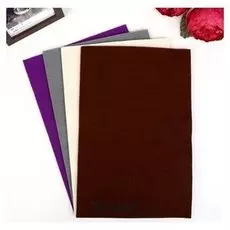 Набор фетра 20х30см, 3мм, 450гр. (4шт.)