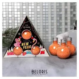 Набор Flamazing New Year соль во флаконе шар