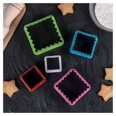 Набор форм для печенья, 5 шт