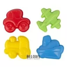 Набор формочек для песка "Транспорт"
