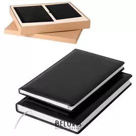 Набор Galant "Стандарт" (Ежедневник А5, телефонная книга А5), черный