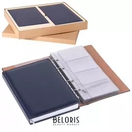 Набор Galant "Вояж" (Ежедневник А5, визитница на 240 визиток), темно-синий