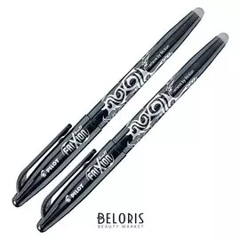 Набор гелевых ручек «Пиши-стирай» Pilot Frixion, 0.7 мм, чернила чёрные, 2 штуки