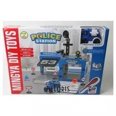 Набор игровой Полицейская станция с машинкой