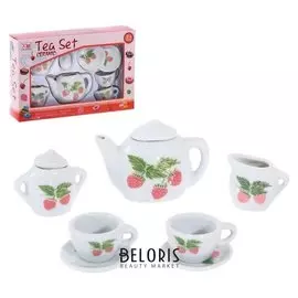 Набор игрушечной керамической посуды Ягодный вкус, 7 предметов