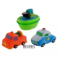 Набор игрушек для ванны «Транспорт»