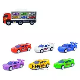 Набор инерционных машин Гонка 6 шт.