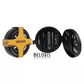 Набор инструментов Tundra, подарочный пластиковый кейс "Колесо", 29 предметов