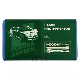 Набор инструментов в кейсе Tundra, подарочная упаковка, Crv, 1/2", 12 предметов