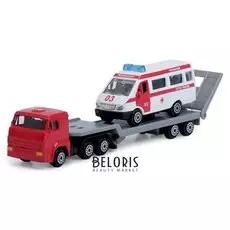 Набор из 2-х металлических машинок