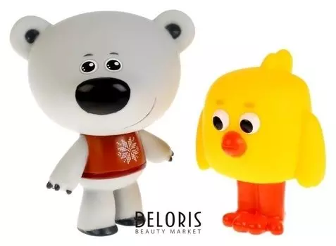 Набор из 2 игрушек для купания Цыпа и Тучка