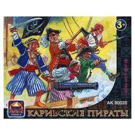 Набор из 8 фигур Карибские пираты