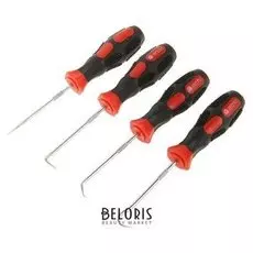 Набор "Эврика", шило, крючки изогн. 45°, 90°, 4 предмета