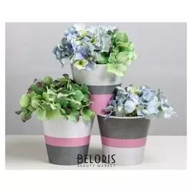 Набор кашпо 3 в 1 «Лофт», 0,8 л