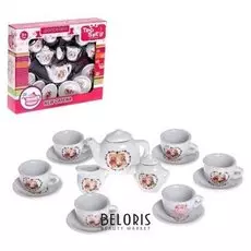 Набор керамической посуды Чаепитие