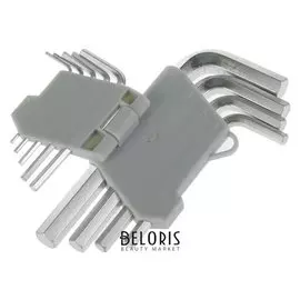 Набор ключей имбусовых Hardax, 6 граней, 9 предметов