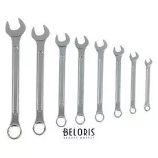 Набор ключей комбинированных Tundra, хромированные, 6 - 19 мм, 8 шт.