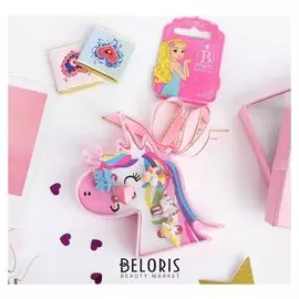 Набор колец детских Единорожек 5 шт