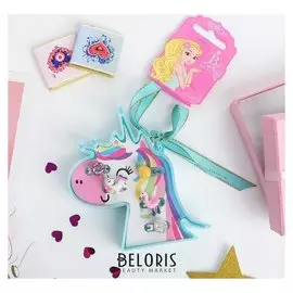 Набор колец детских Единорожка 5 шт