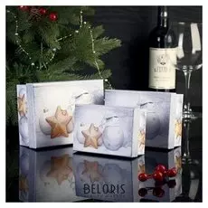 Набор коробок 3 в 1, 16 х 12 х 6,5 - 12 х 8,5 х 5 см