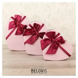 Набор коробок 3 в 1, 22 х 21 х 9 - 19 х 17 х 5 см