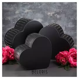 Набор коробок 3 в 1, 27,5 х 24,5 х 16 - 23,5 х 20 х 14 см