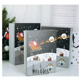 Набор коробок 3 в 1, 39 х 30 х 11 - 35 х 26 х 7 см