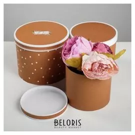 Набор коробок 3 в 1 «Эко стиль», 14 х 14 х 13 - 18 х 18 х 15 см