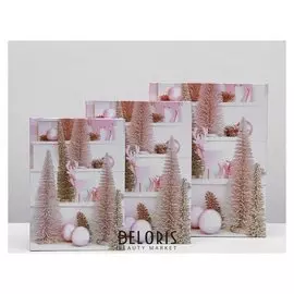 Набор коробок 3 в 1 книга, 29,5 х 22 х 8 - 23 х 16 х 6 см