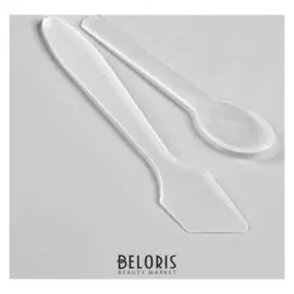 Набор косметологический, 2 предмета, цвет белый