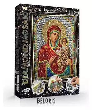 Набор креативного творчества «Diamond Mosaic. пресвятая богородица» малый