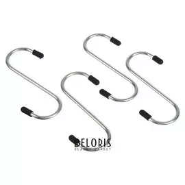 Набор крючков для рейлинга 3,5 см, L=10 см, 4 шт