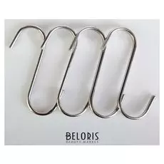 Набор крючков для рейлинга 7 см, 4 шт