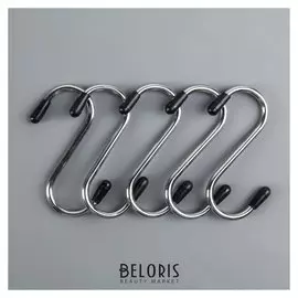 Набор крючков для рейлинга 7 см, 5 шт