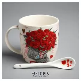 Набор кружка с ложкой Me To You "Для тебя", 350 мл