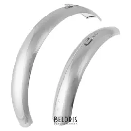 Набор крыльев 14", хром