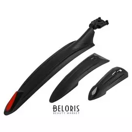 Набор крыльев 24-26" Xgnb-067 пластик, фэтбайк, чёрный