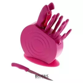 Набор кухонный «Утро», 10 предметов, на подставке