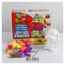 Набор легкого прыгающего пластилина Pino Friend «Собачка»