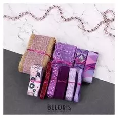 Набор лент «», 2 м, 10 шт, цвет фиолетовый