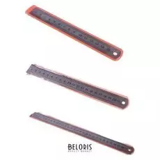 Набор линеек металлических 3 штуки: 15см, 20см, 30см.