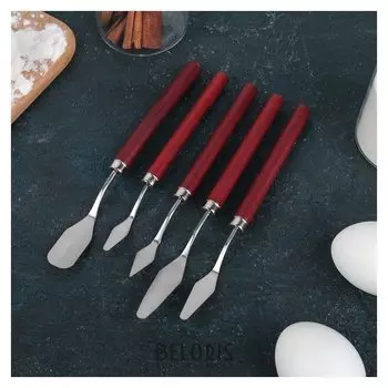 Набор лопаток кондитерских, 5 шт