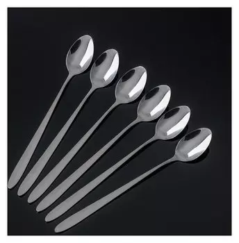 Набор ложек десертных «Завтрак», H=19 см, 6 шт