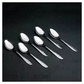 Набор ложек столовых «Бабл», H=20 см, 6 шт