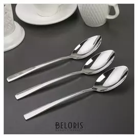 Набор ложек столовых «Майя», H=20 см, 3 шт