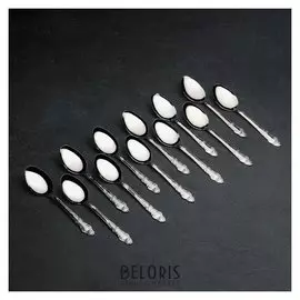 Набор ложек столовых «Русиано», 19 см, 12 шт