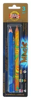 Набор Magic: карандаш, восковой мелок, карандаш в лаке