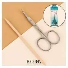 Набор маникюрный, 2 предмета, цвет серебристый, Sis-6