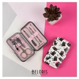 Набор маникюрный «Мур-мяу», 7 предметов