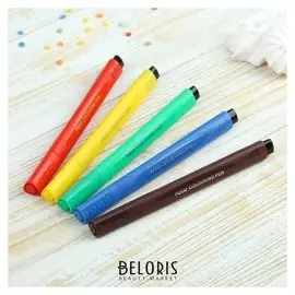 Набор маркеров для украшения десертов 21х12х1,5 см, 5 шт, разноцветные